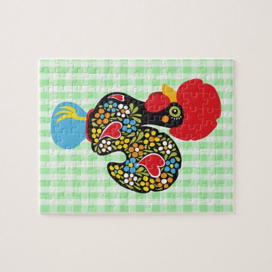 Puzzle Coq célèbre de Barcelos Nr 06 (Horizontal)