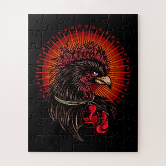 Puzzle Coq de boîte (Vertical)