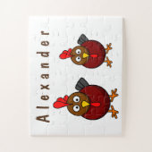 Puzzle Coq de dessin animé (Vertical)
