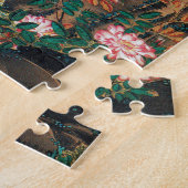 Puzzle Coq et Hen avec Hydrangeas par Ito Jakuchu (Côté)