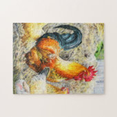 Puzzle Coq fier (Horizontal)