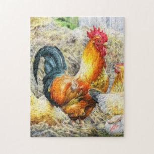 Puzzle Coq fier