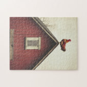 Puzzle Coq sur le toit (Horizontal)