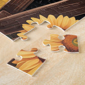 Puzzle Coq Tournesol Fantaisiste (Côté)