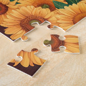 Puzzle Coq Tournesol Fantaisiste (Côté)
