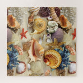 Puzzle Coques de mer sur la plage (Horizontal)