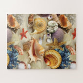 Puzzle Coques de mer sur la plage (Horizontal)