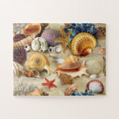 Puzzle Coques de mer sur la plage (Horizontal)