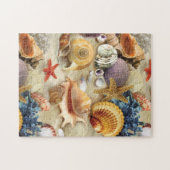 Puzzle Coques de mer sur la plage (Horizontal)