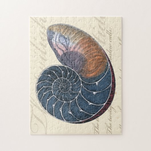 Puzzle Coquillage romantique (Vertical)