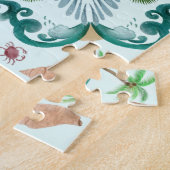 Puzzle Coquillages de mer Vie marine (Côté)