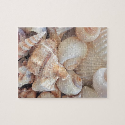 Puzzle Coquillages d'été ensoleillés, Sea Shells Beach Lo (Horizontal)