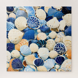 Puzzle Coquillages marins d'été