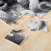 Puzzle Coquillages noirs et blancs (Côté)