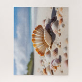 Puzzle Coquillages sur la plage (Vertical)