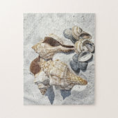 Puzzle Coquillages sur la plage de White Sant (Vertical)