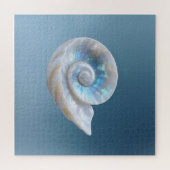 Puzzle Coquille de Nautilus Spirale Iridescente (Horizontal)
