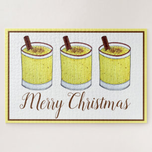 Puzzle Coquito Puerto Rican Eggnog Boire Joyeux Noël