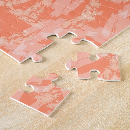 Puzzle Corail Abstrait impossible (Côté)