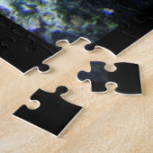 Puzzle Corail blanc pâle vivant dans l'eau de l'océan fon (Côté)