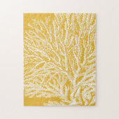 Puzzle Corail jaune et blanc (Vertical)