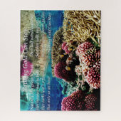 Puzzle corail marin et deux poissons clowns (Vertical)