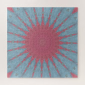 Puzzle Coral Rose Starburst (Horizontal)