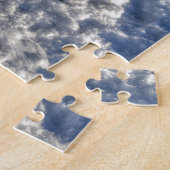 Puzzle Corbeau corbeau noir dans la photo de neige (Côté)