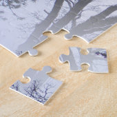 Puzzle Corbeau d'hiver... (Côté)