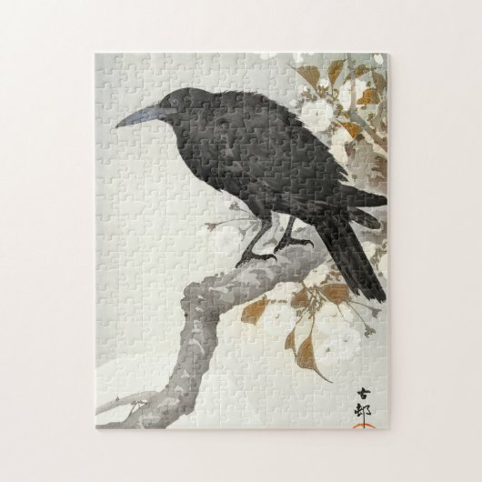 Puzzle Corbeau Koson Oiseau Japonais Corbeau (Vertical)