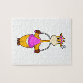 Puzzle Corde Fitness Giraffe (Horizontal)