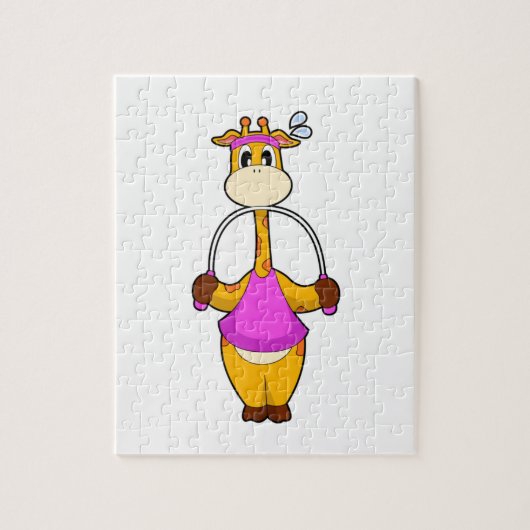 Puzzle Corde Fitness Giraffe (Vertical)