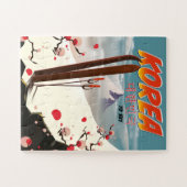 Puzzle Corée pour skier (Horizontal)