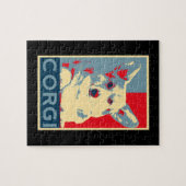 Puzzle Corgi Art Dog Art pour les fans de Corgis (Horizontal)