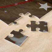 Puzzle Corgi Chien Noël Festif (Côté)