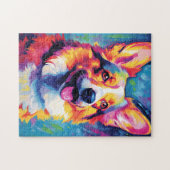 Puzzle Corgi couleur (Horizontal)