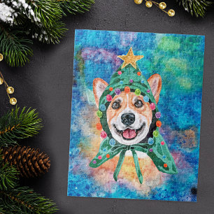 Puzzle Corgi race Chien Noël