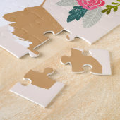 Puzzle Corgi Vintage Florals (Côté)