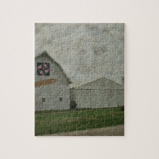 Puzzle Corn Grange Crackle (Vertical)