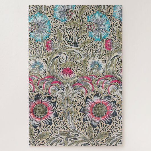 Puzzle Corncockle, William Morris (Vertical)