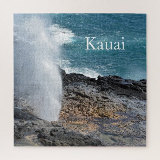 Puzzle Corne avec conjoint à Kauai, Hawaii (Vertical)