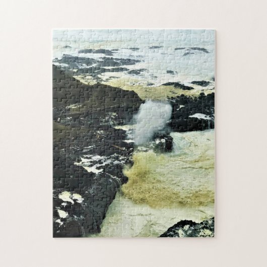 Puzzle Corne de Spouting, cape Perpetua, Oregon Coast (Vertical)