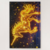 Puzzle Corne d'or conte de fée de nuit espace ciel (Vertical)