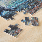 Puzzle Corneille sur la peinture de plage (Côté)