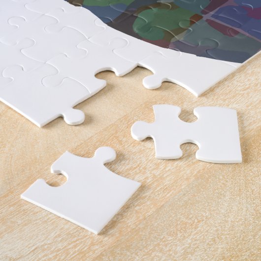 Puzzle cornemuses écossaises en plaid (Côté)