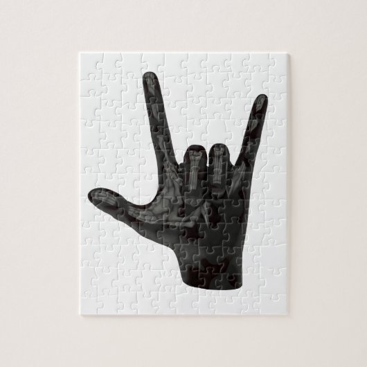 Puzzle cornes diable main (Vertical)