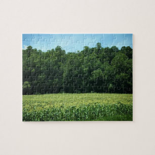 Puzzle Cornfield en Caroline du Nord rurale Poster Souris