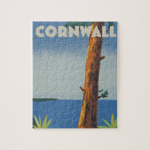 Puzzle Cornwall aller en train