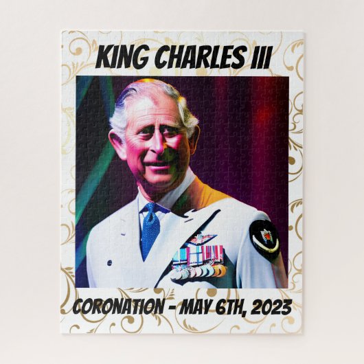 Puzzle Coronation du roi Charles III (Vertical)
