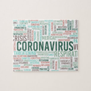 Puzzle Coronavirus Pandemic Arrière - plan Health